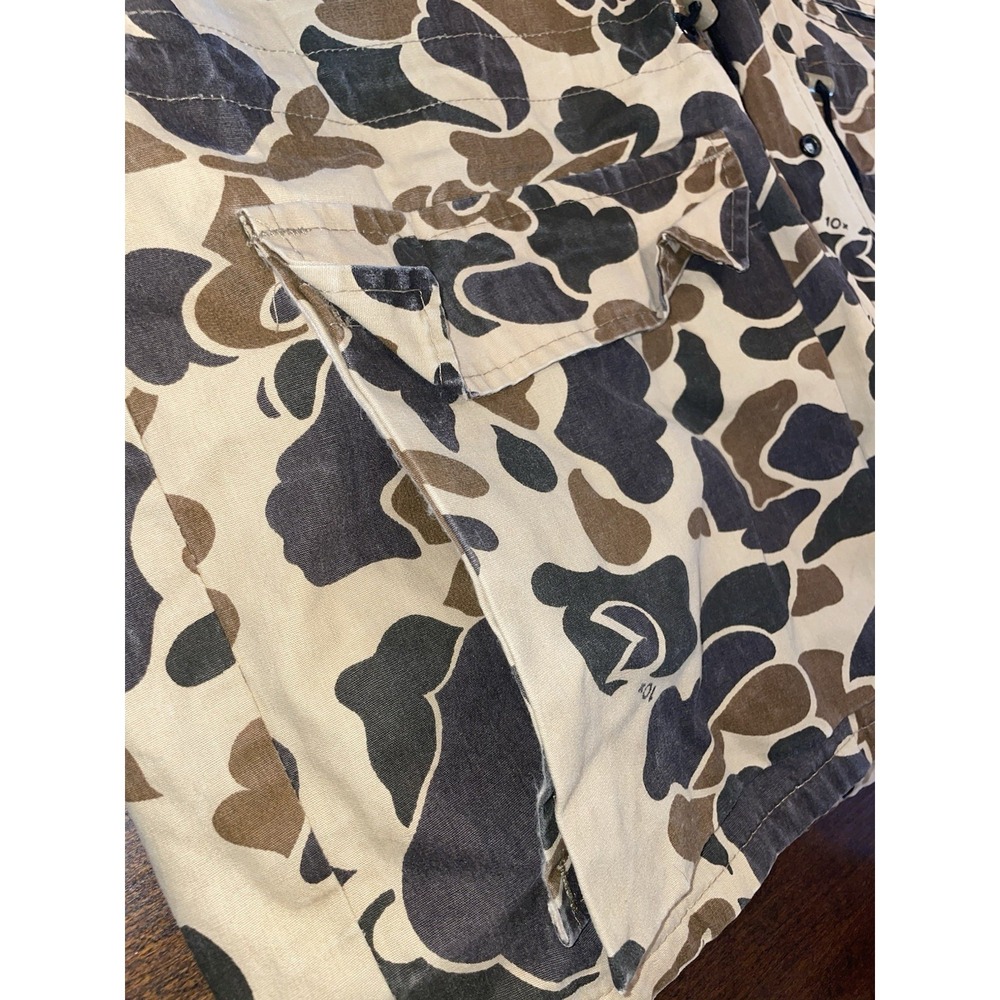 10X Hunting Jacket Coat 2-Piece Large Camo Insulated Hooded Heavy Duty - Picture 5 of 10